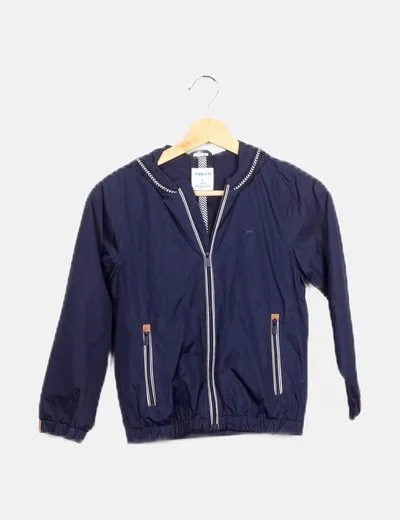 Mayoral Chaqueta impermeable azul marino