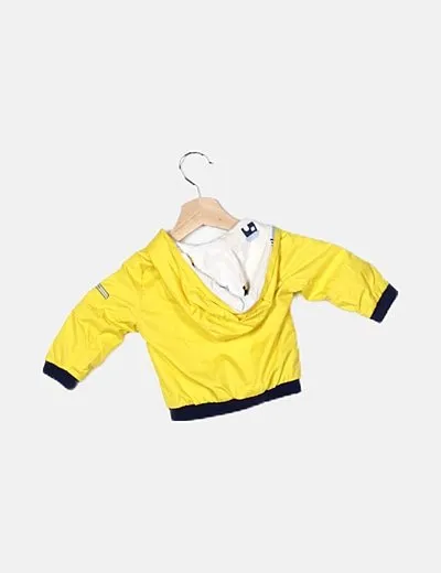 Mayoral Impermeable amarillo reversible