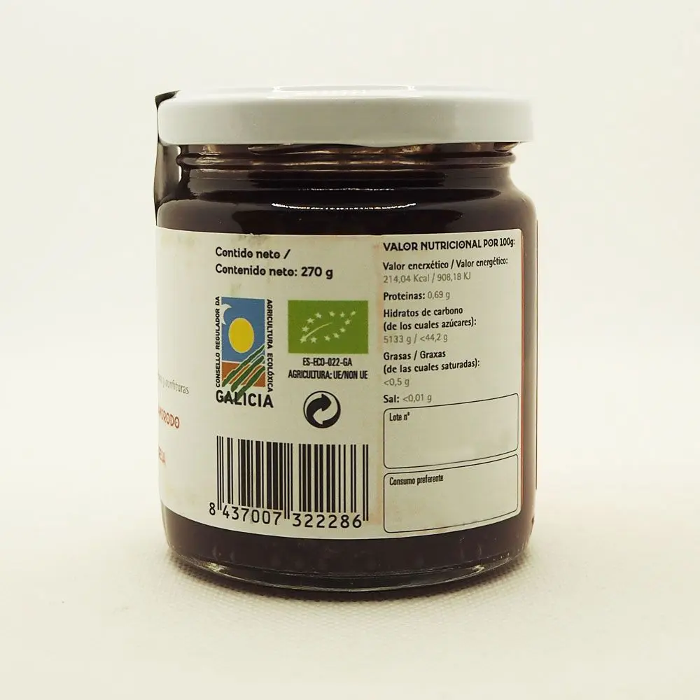 Mermelada de fresa 100% ecológica