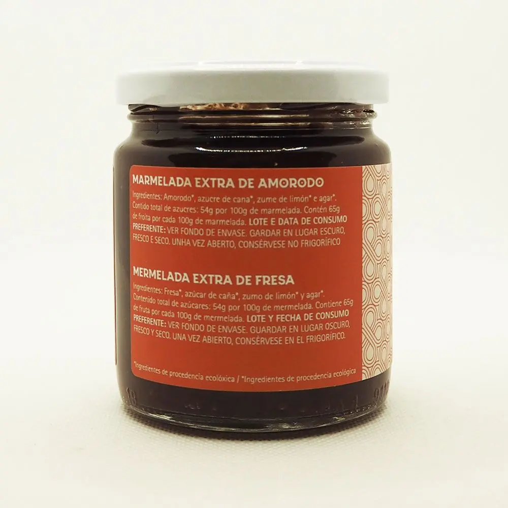 Mermelada de fresa 100% ecológica