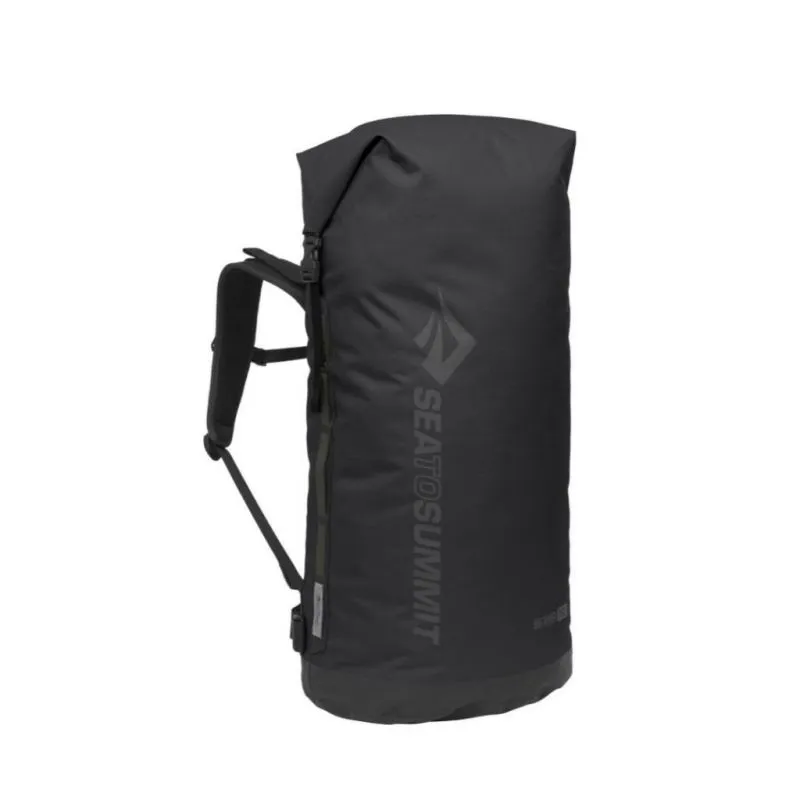 Mochila impermeable Sea to Summit Big River Dry 75L (Negro azabache)