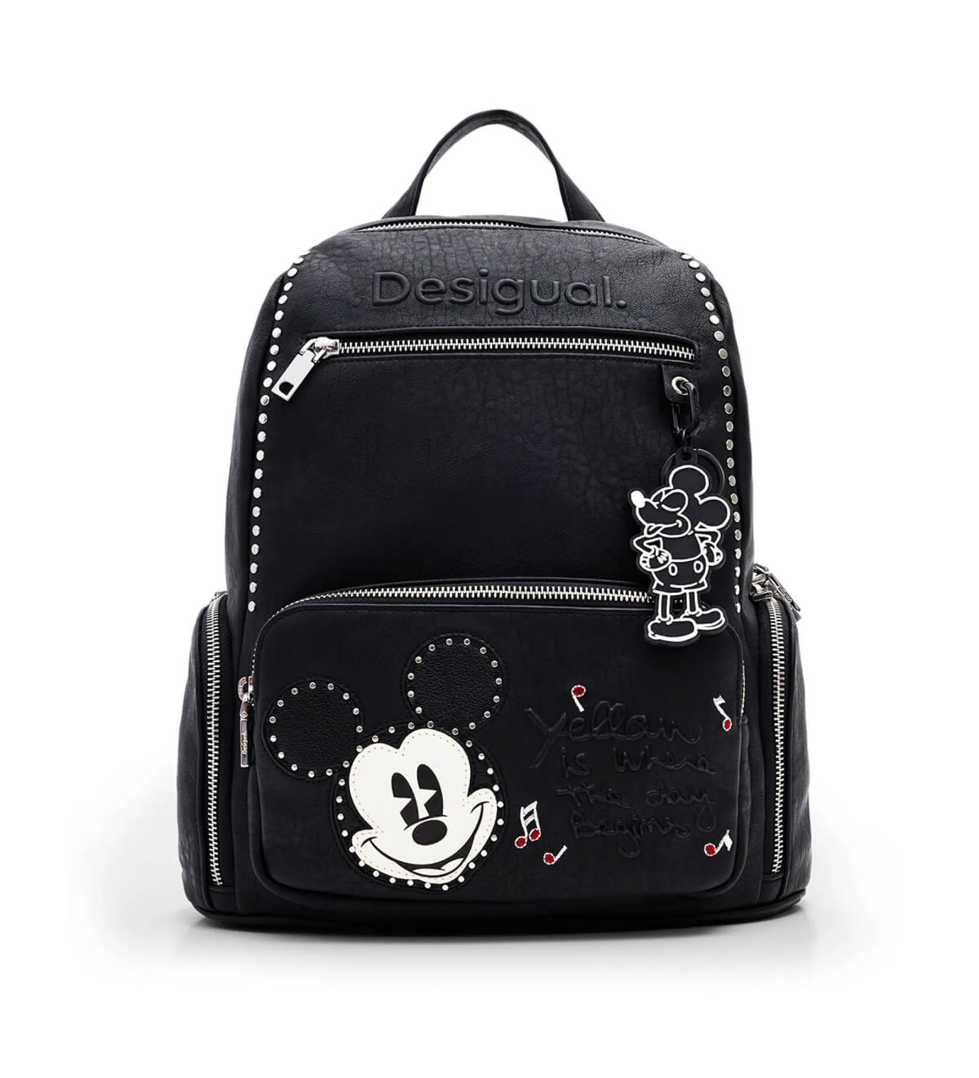 Mochila Mickey Mouse negro