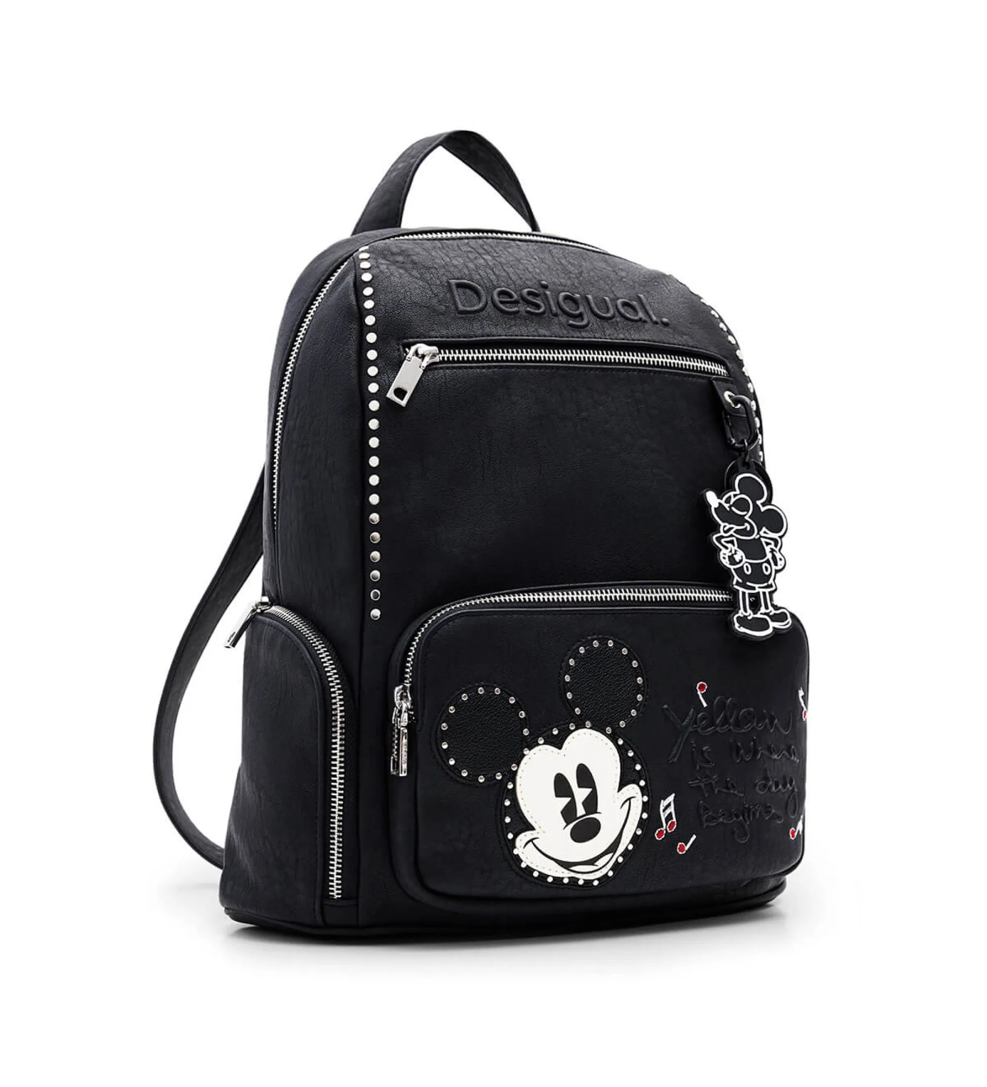 Mochila Mickey Mouse negro