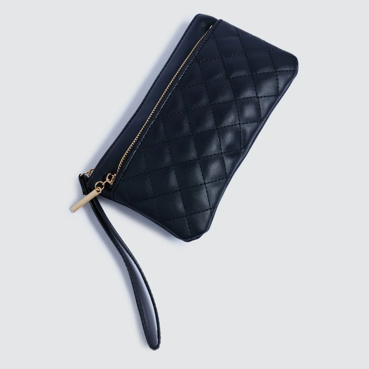 Monedero Con Doble Bolsillo Texturizado
