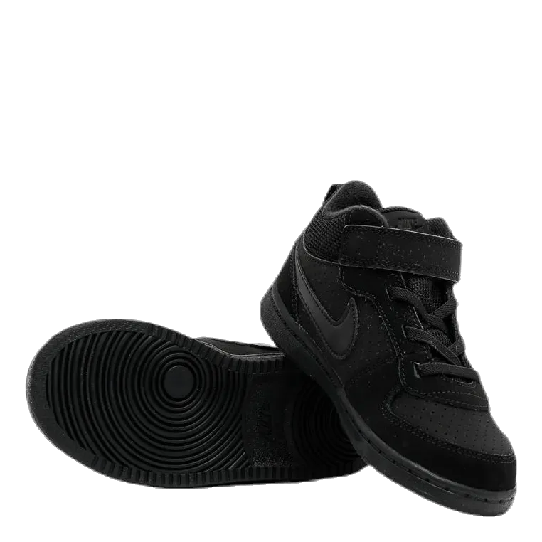 Nike Court Borough Mid TD Kids Black