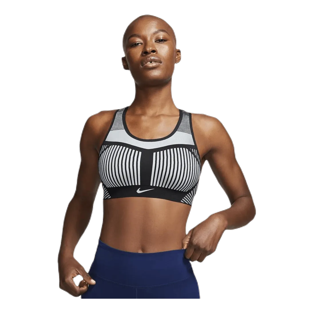 Nike Fe/nom Flyknit Bra White/Black