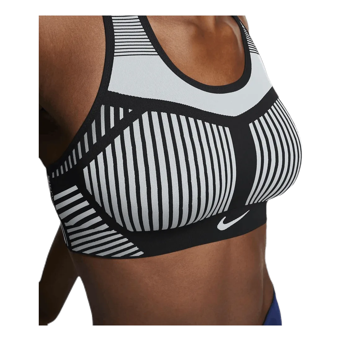 Nike Fe/nom Flyknit Bra White/Black