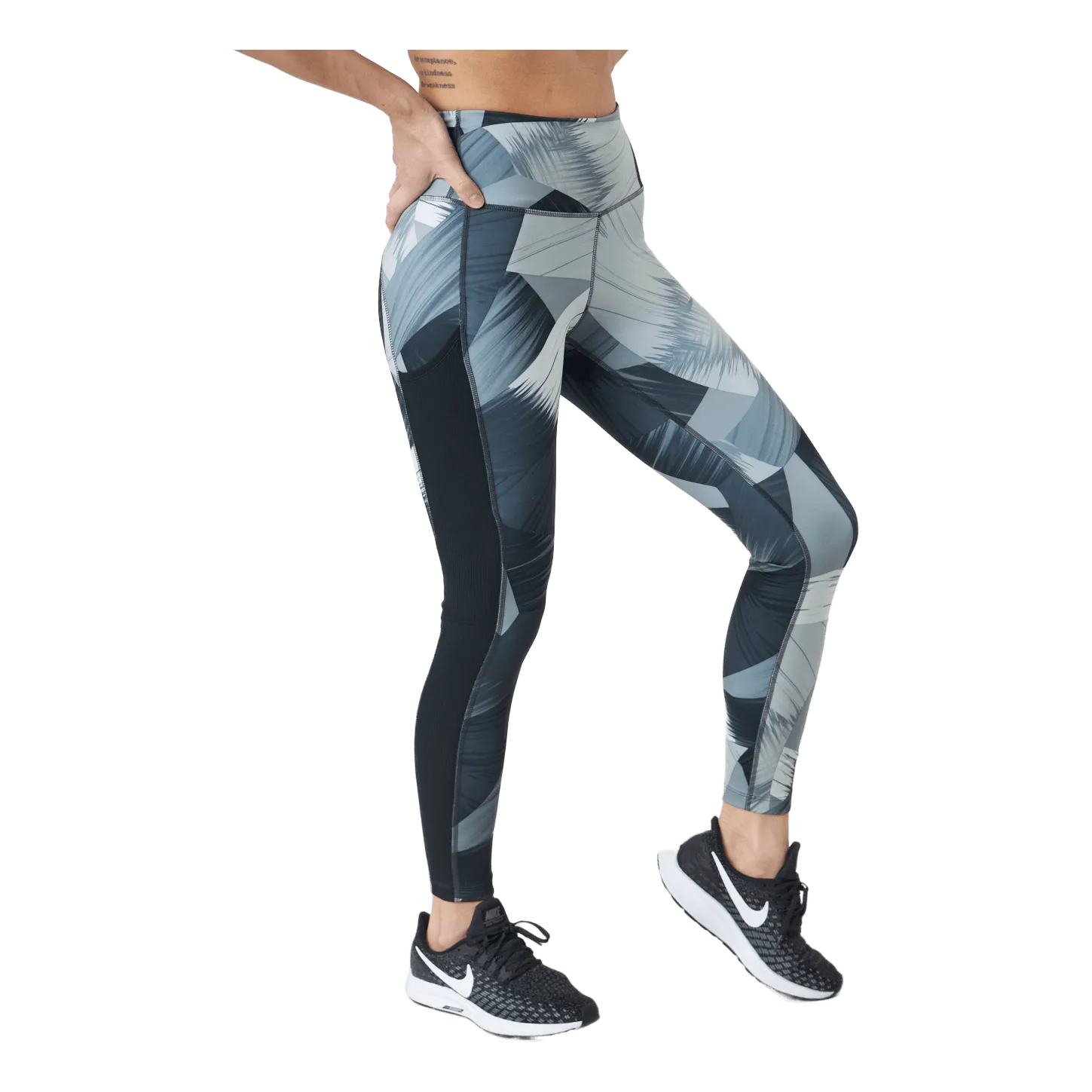 NIKE NIKE DRIFIT EPIC LUXE WOMEN'S PARTICLE GREY/BLACK/COOL GREY