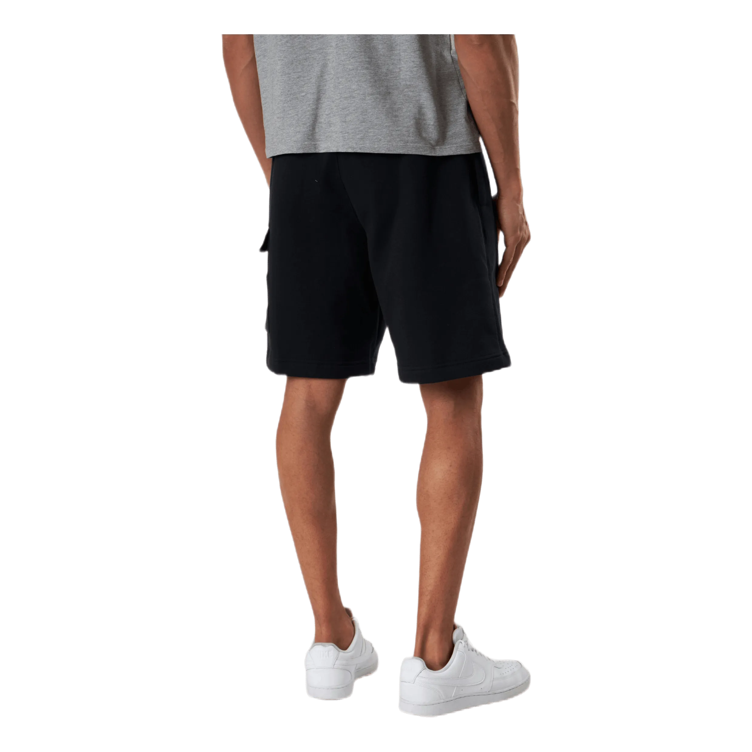 Nike Sportswear Club Men's Cargo Shorts BLACK/BLACK/WHITE