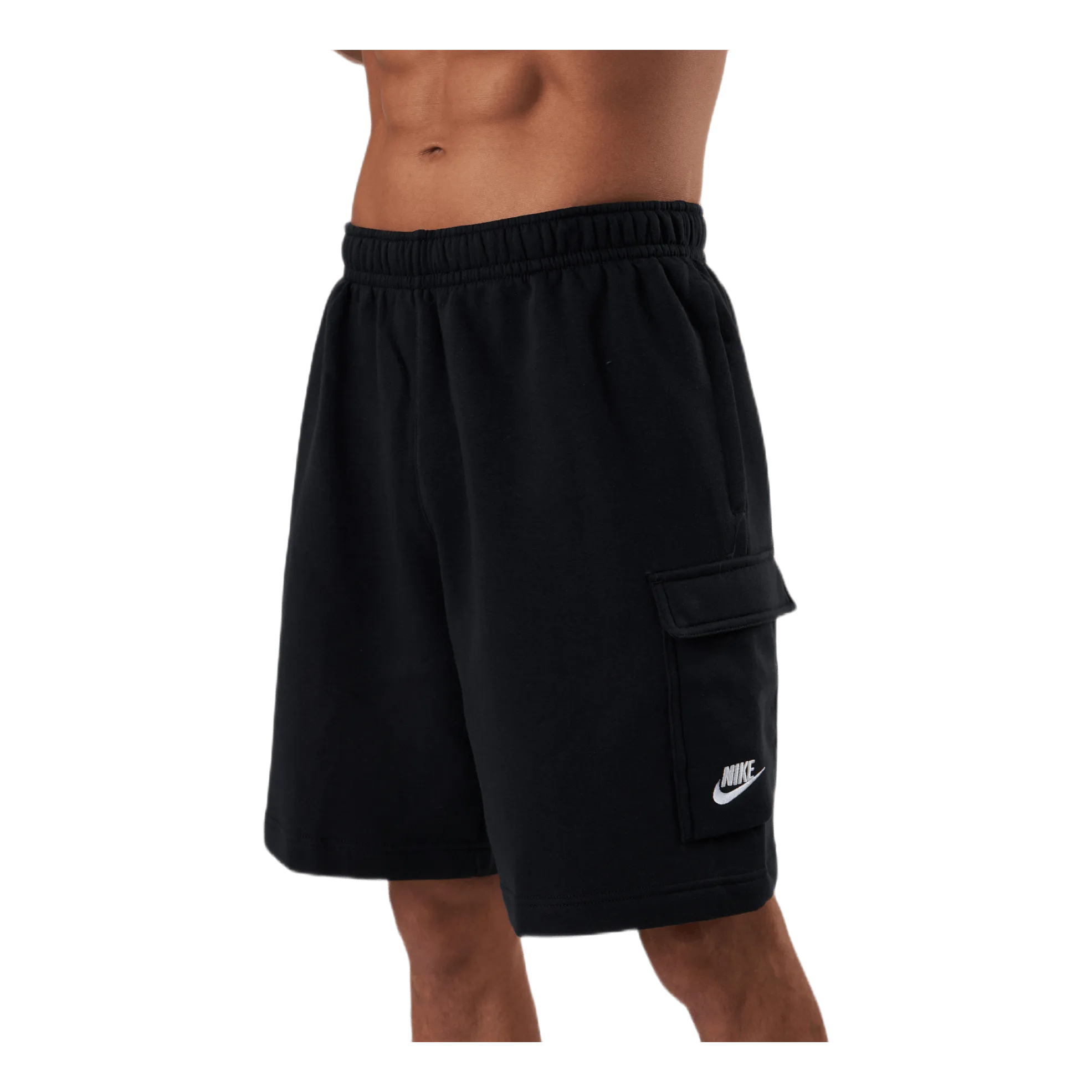 Nike Sportswear Club Men's Cargo Shorts BLACK/BLACK/WHITE