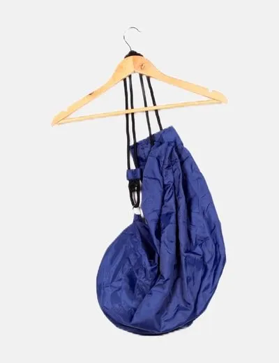 NoName Mochila azul nylon