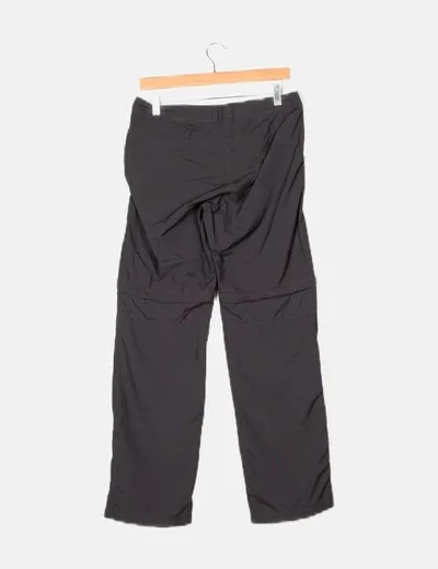 NoName Pantalón gris impermeable
