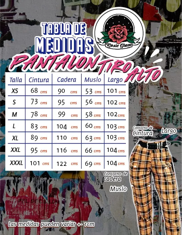 PANTALON CREMALLERAS  ROSIEGLAM