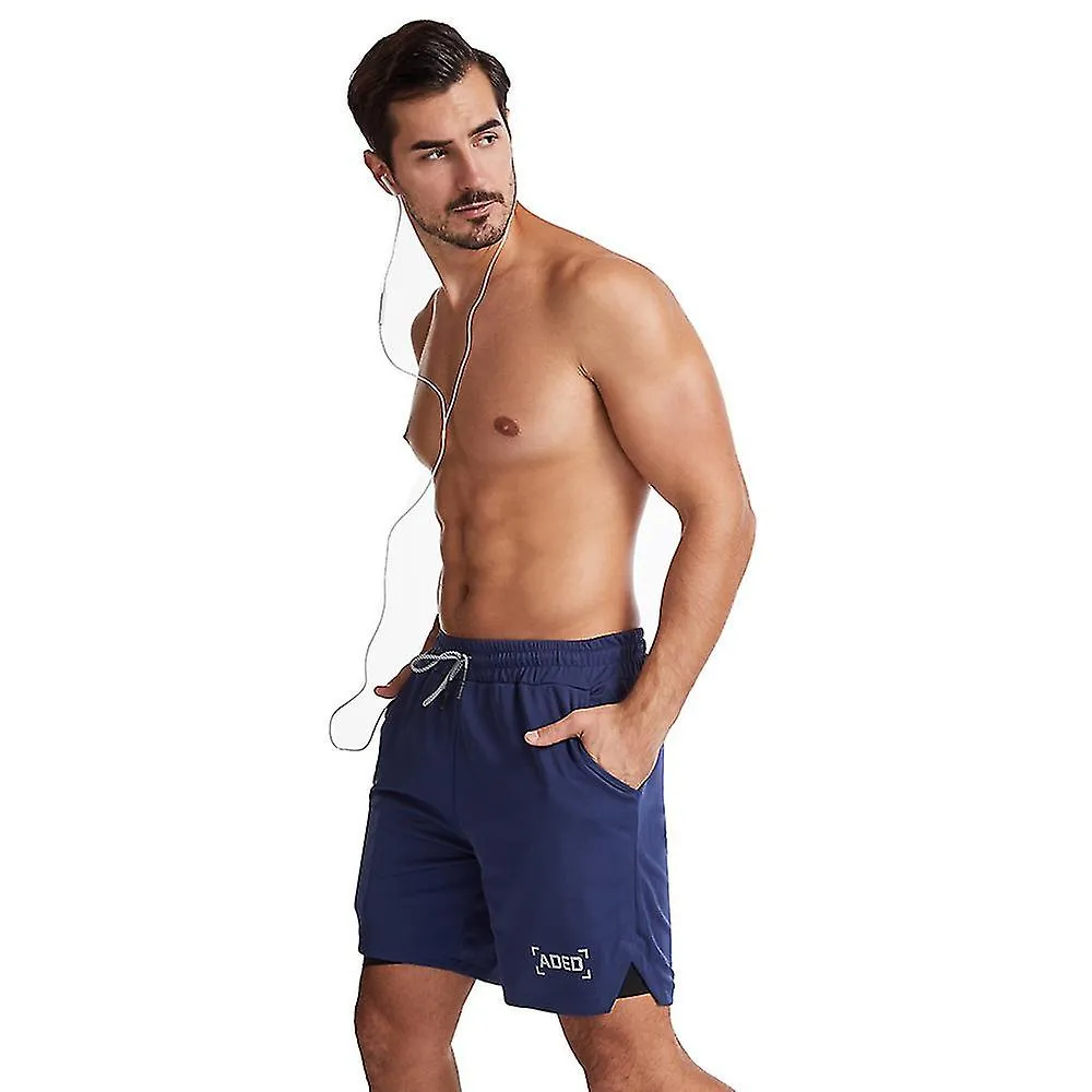 Pantalones cortos de entrenamiento para correr mujeres con forro 2 en 1 pantalones cortos deportivos atléticos con bolsillo con 