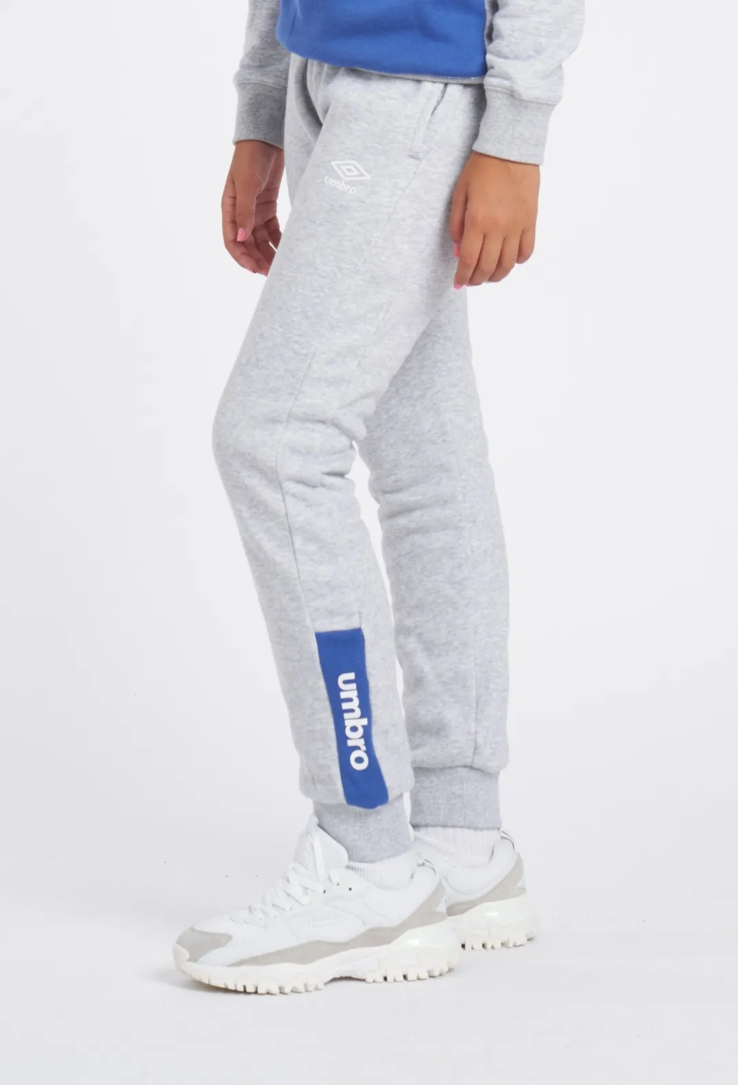 PANTALÓN UMBRO FW SPORTSWEAR JOGGER  JNR GREY MARL / NOUVEAN NAVY