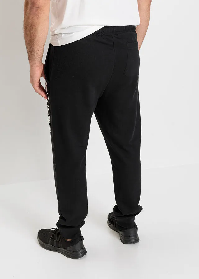 Pantalón de chándal con poliéster reciclado Negro