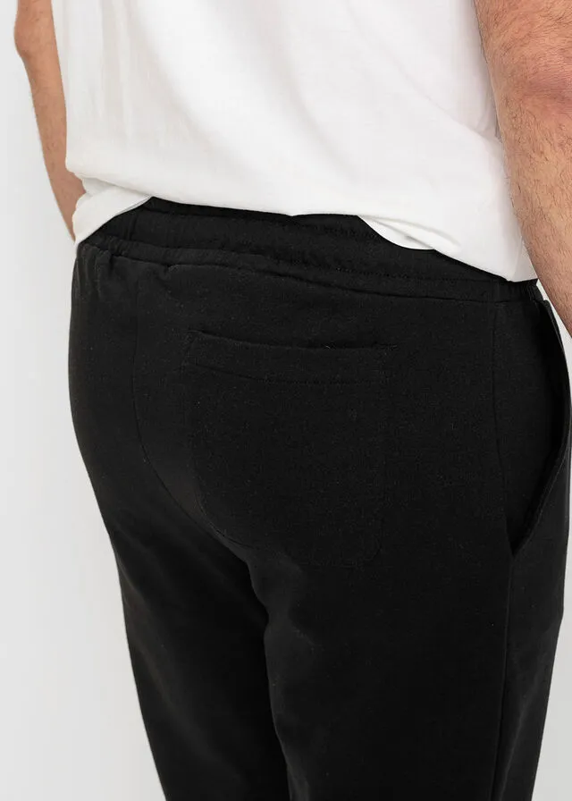 Pantalón de chándal con poliéster reciclado Negro