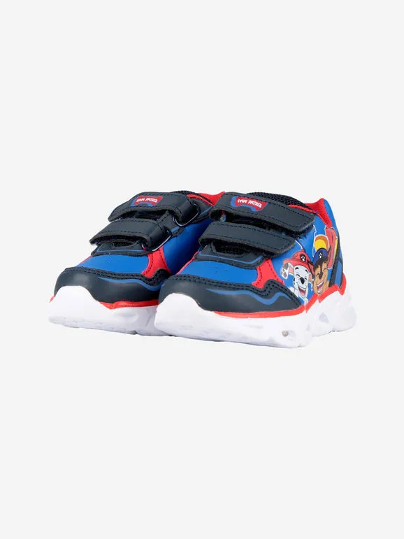 Paw Patrol Zapatos de bebé con lágrimas y luces.