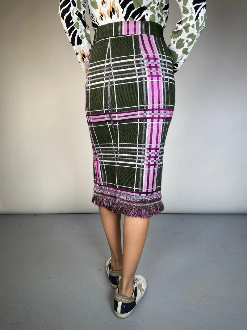 PINKO Falda Flecos