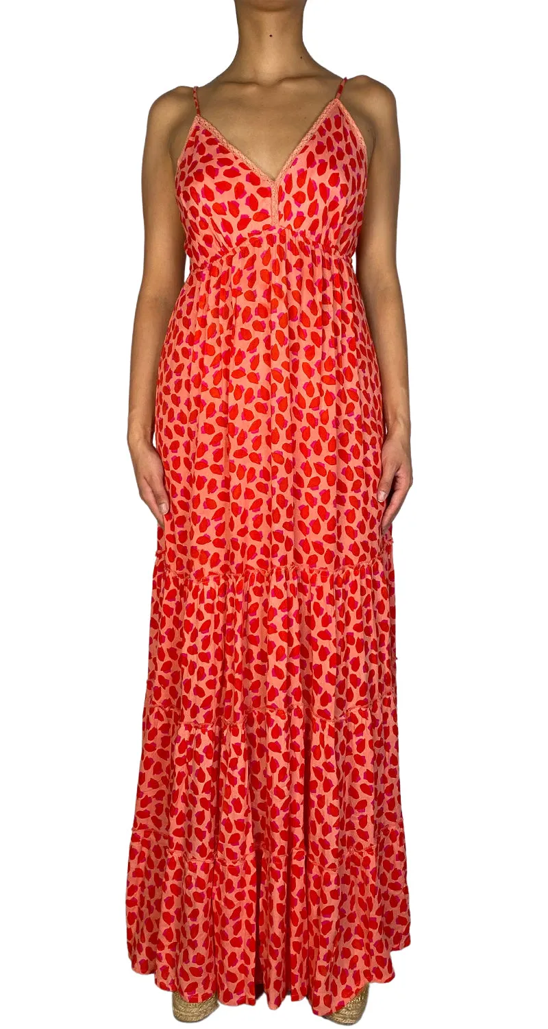 PIPPA Vestido Maxi Estampado Tirantes