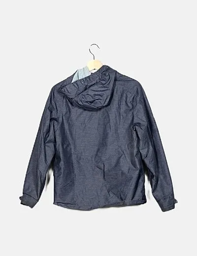 Quechua Chaqueta azul impermeable