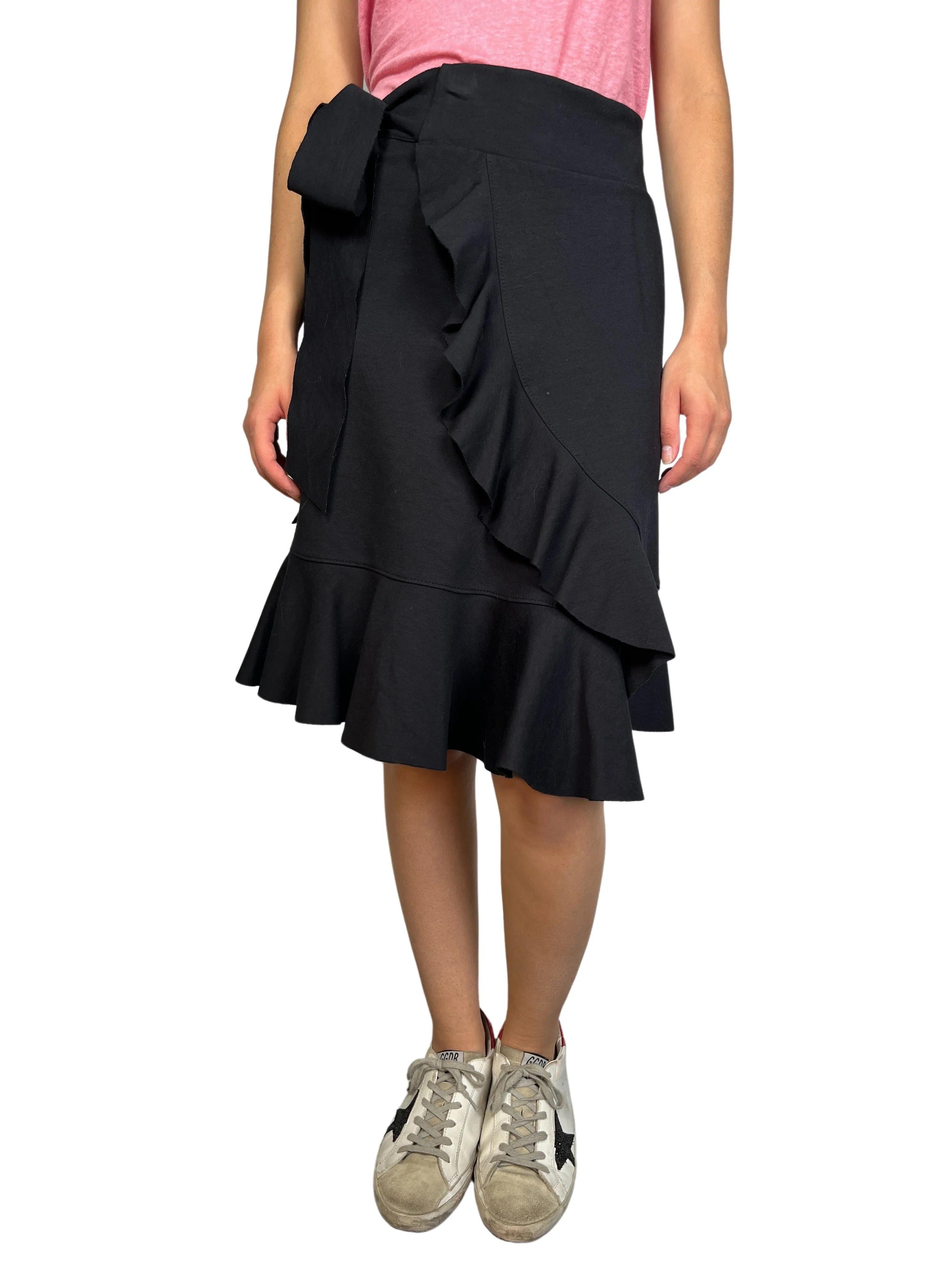 QÜINA Falda Wrap Viscosa