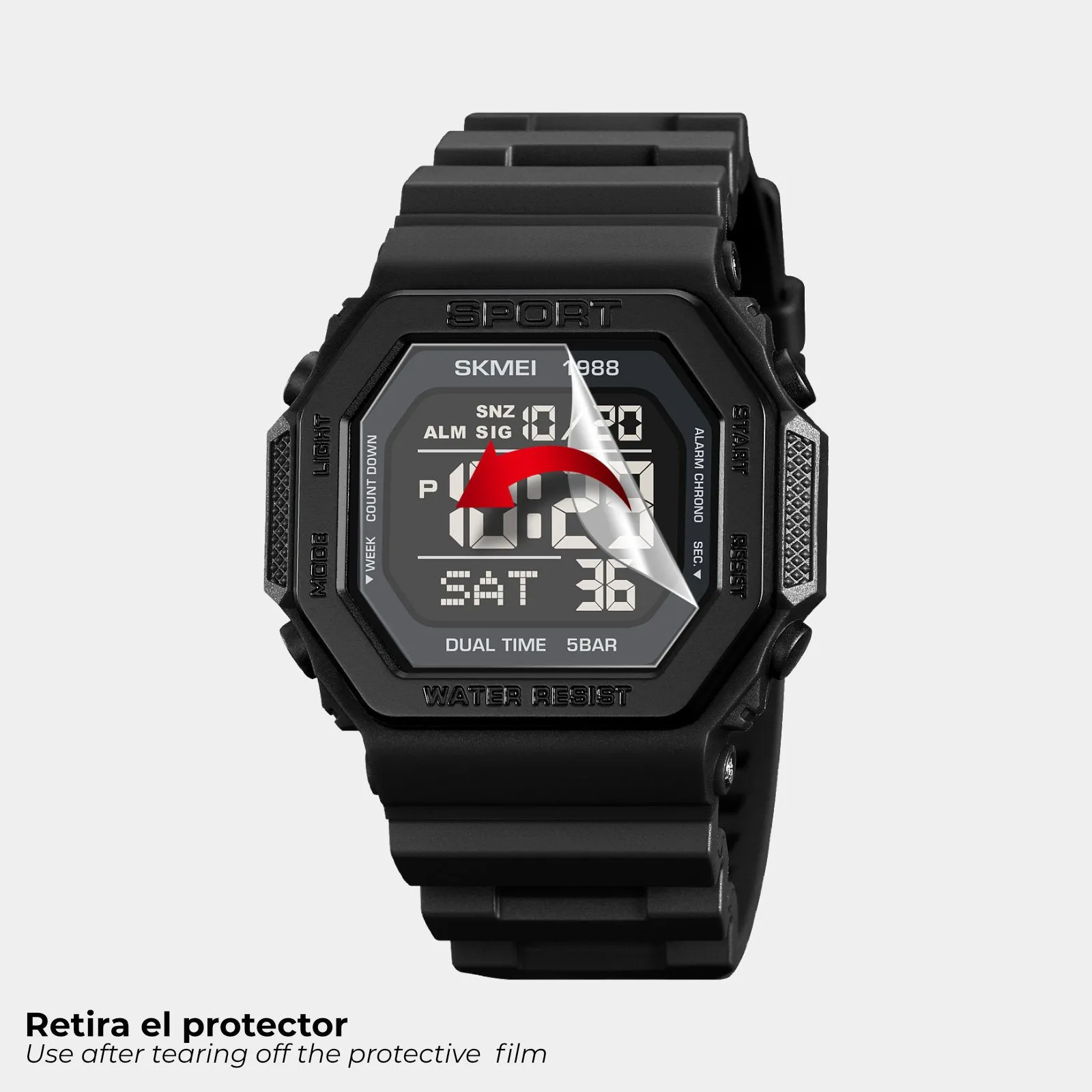 RELOJ DIGITAL DEPORTIVO 1988  SKMEI