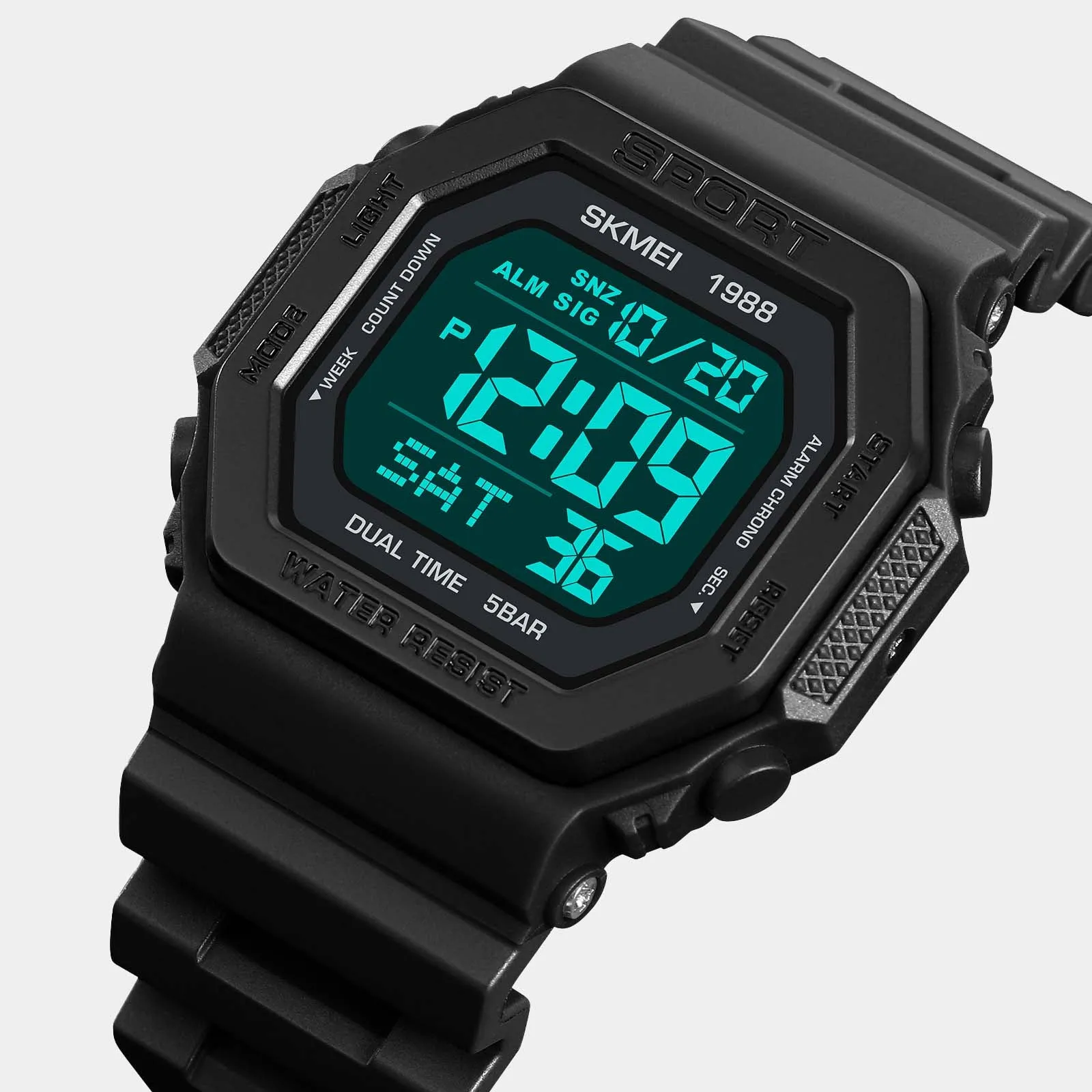 RELOJ DIGITAL DEPORTIVO 1988  SKMEI