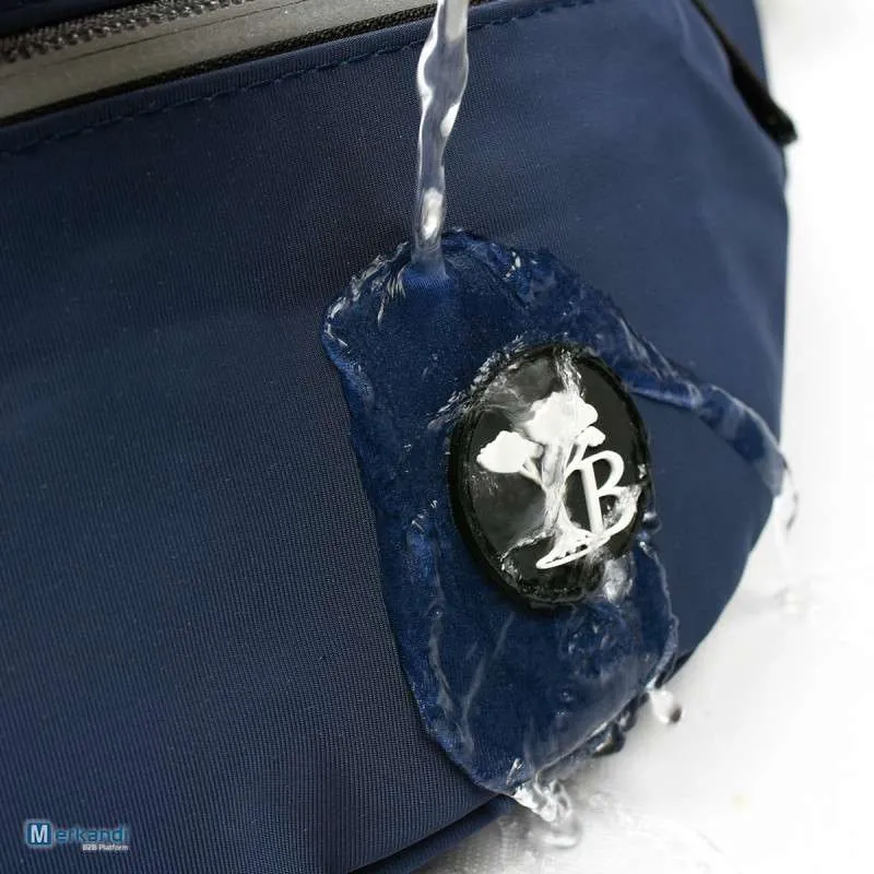 Riñonera azul oscuro, cinturón resistente al agua, duradero y espacioso C50