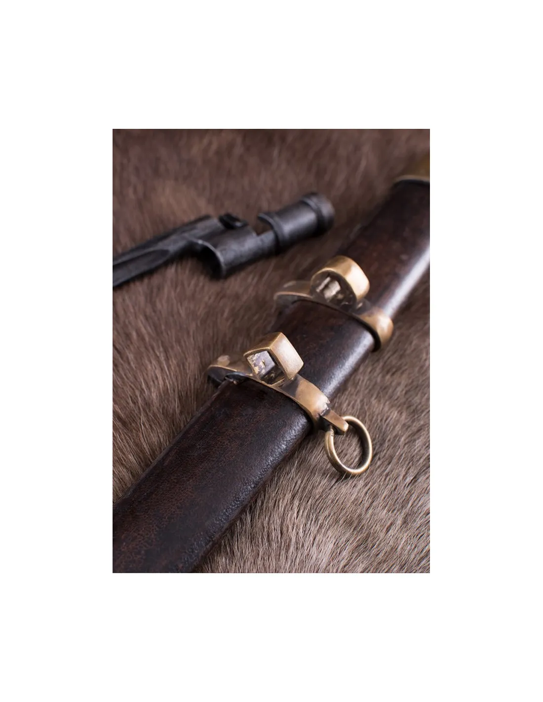 Sable Shashka envejecido, con bayoneta