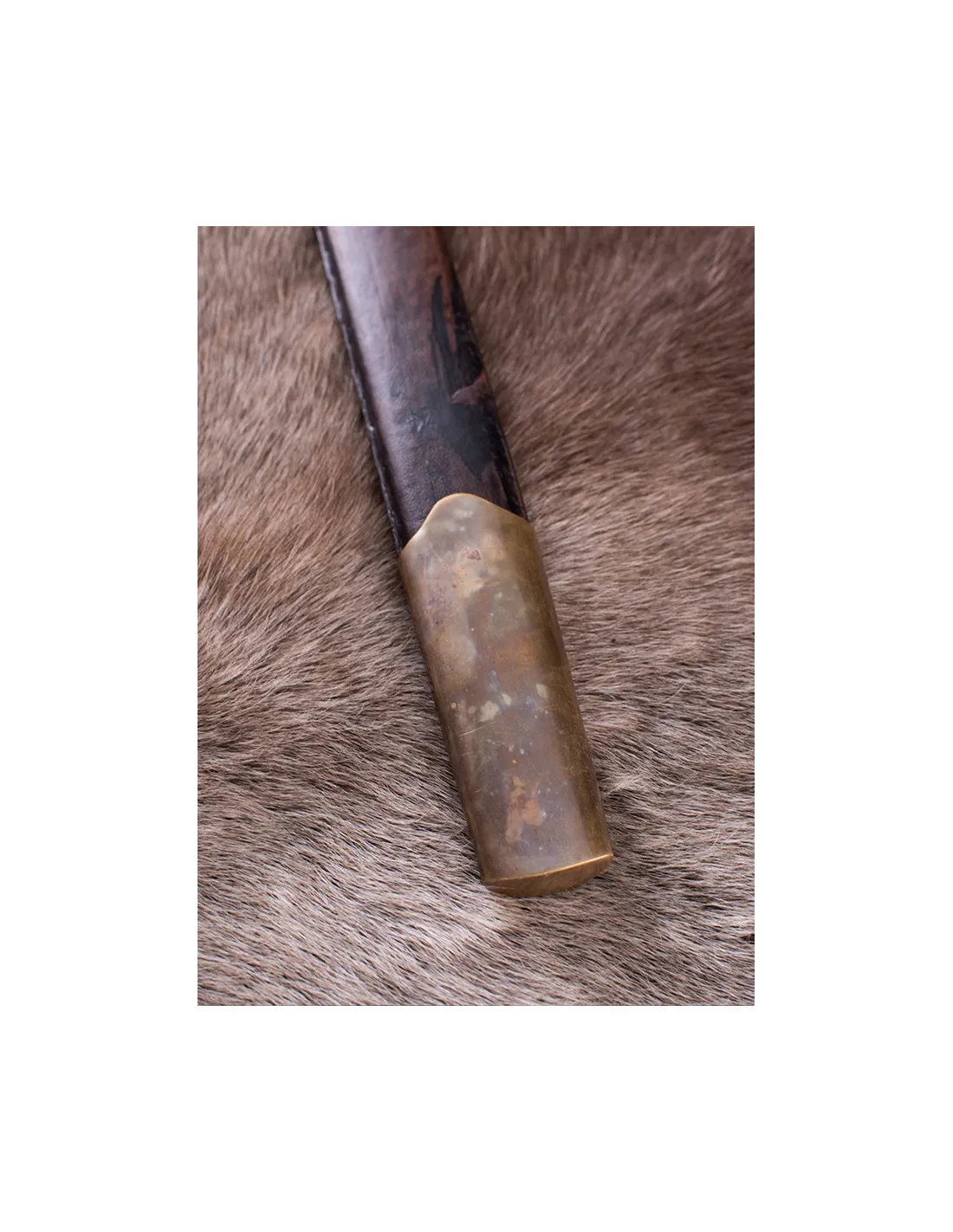 Sable Shashka envejecido, con bayoneta