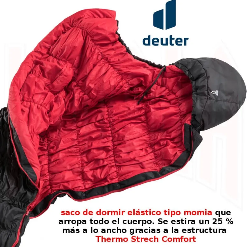 Saco de dormir montaña EXOSPHERE 0º Deuter