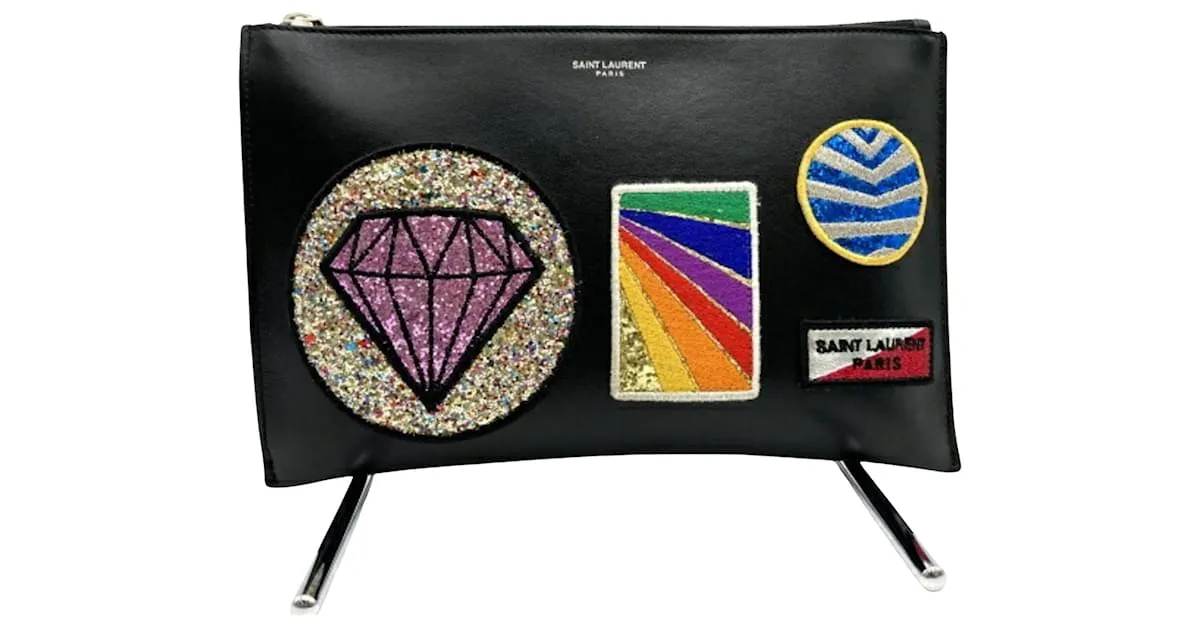 Saint Laurent Negro 