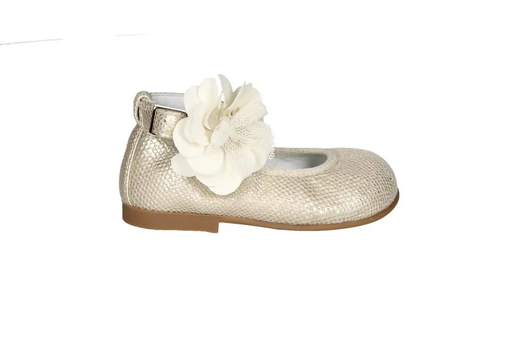 Salon Dorado Pulsera Con Flor