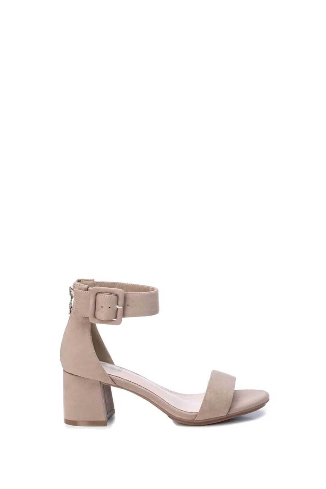 SANDALIA ANTELINA CON TACON TAUPE