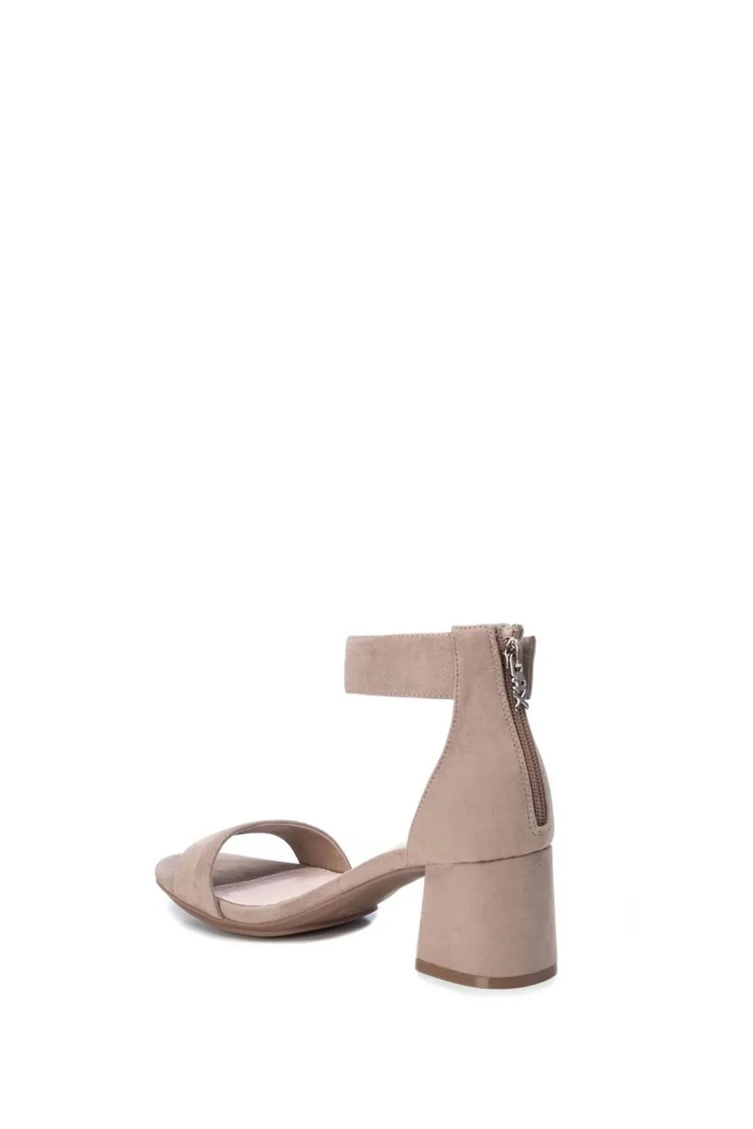 SANDALIA ANTELINA CON TACON TAUPE