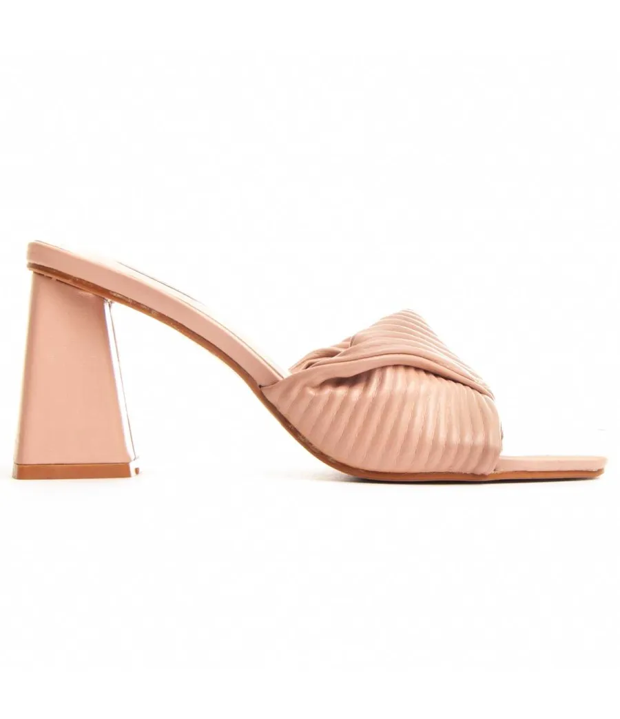 Sandalia De Tacón Para Mujer  Montevita  Andalita  87257 Rosa