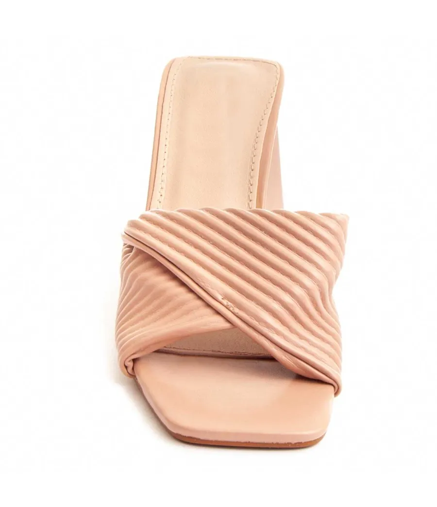 Sandalia De Tacón Para Mujer  Montevita  Andalita  87257 Rosa