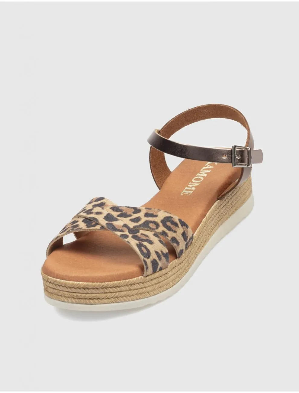 Sandalia Kamome Kioni Leopardo