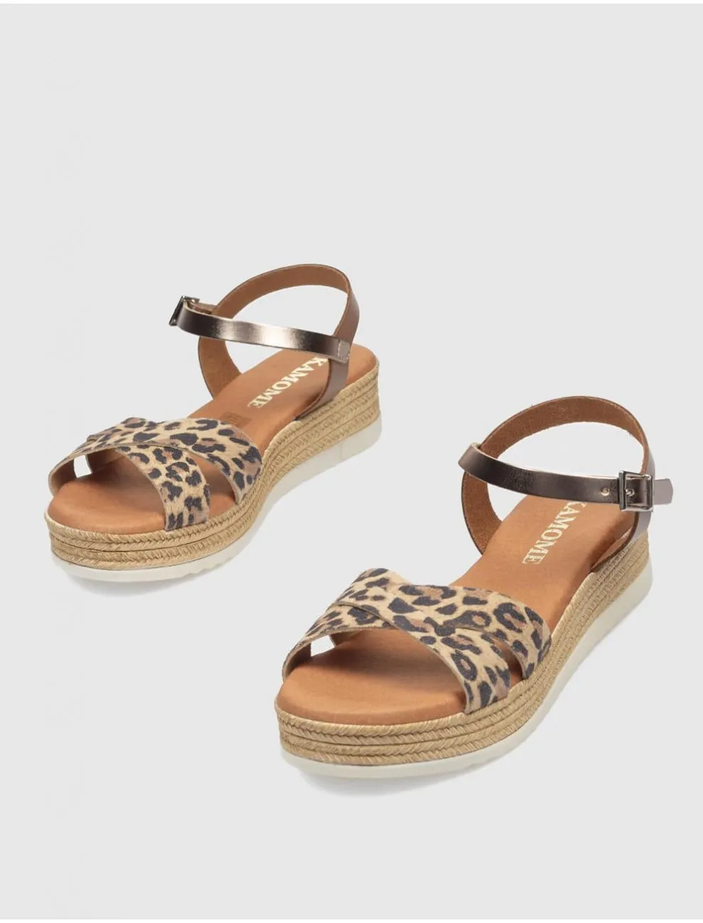 Sandalia Kamome Kioni Leopardo