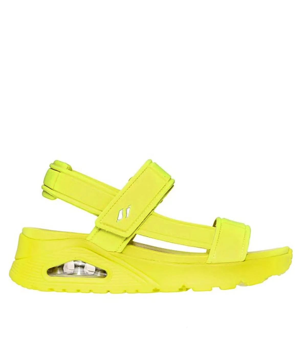 SANDALIAS CAMARA DE AIRE SKECHERS UNO  FUN STAND AMARILLO