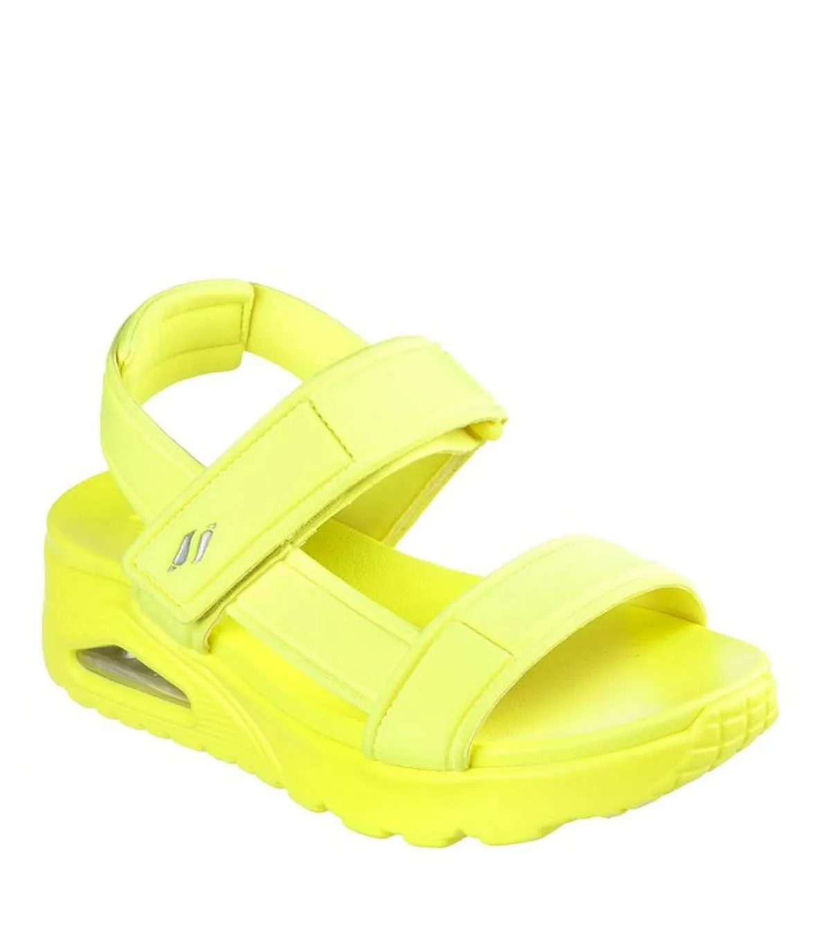 SANDALIAS CAMARA DE AIRE SKECHERS UNO  FUN STAND AMARILLO