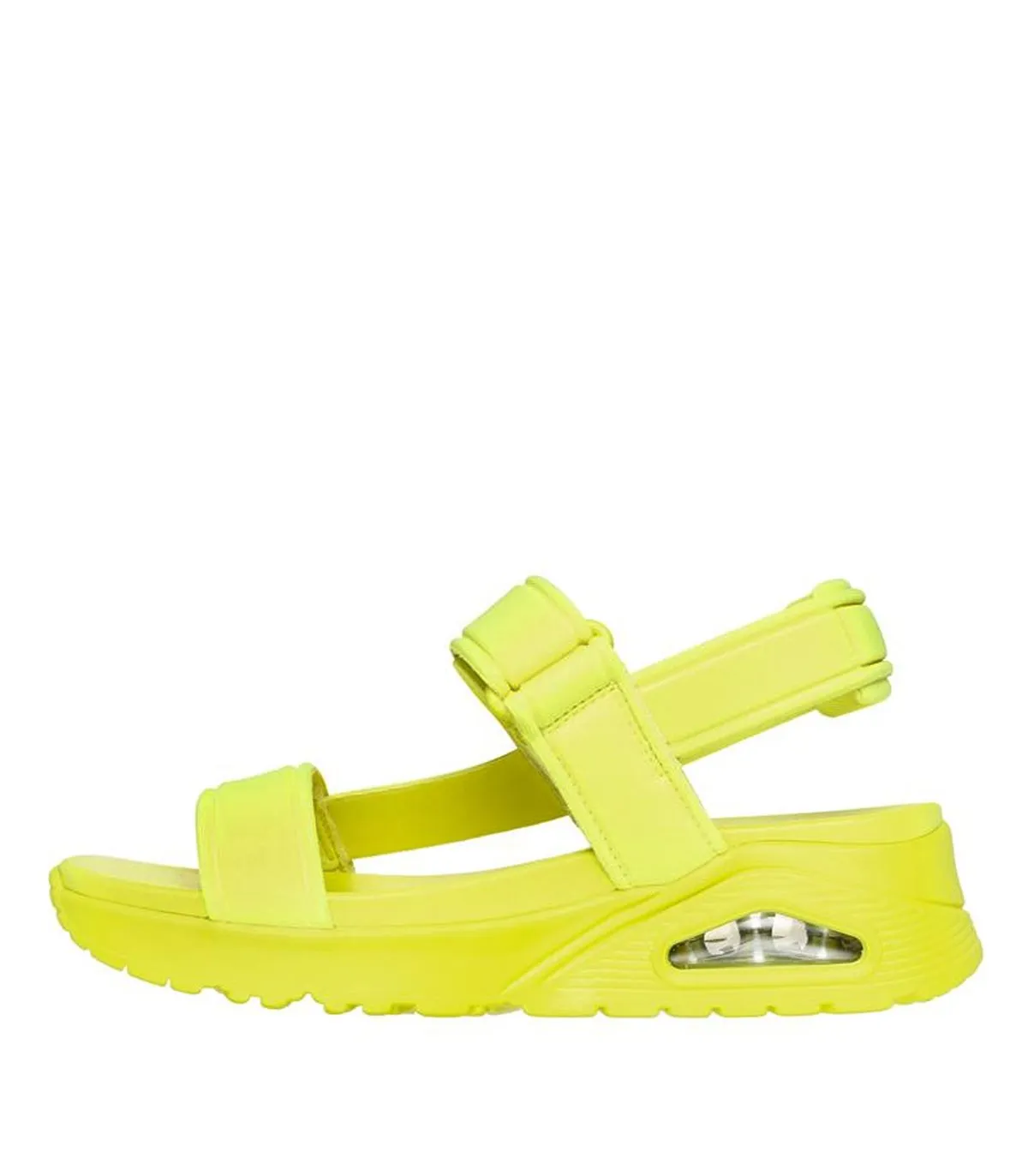 SANDALIAS CAMARA DE AIRE SKECHERS UNO  FUN STAND AMARILLO