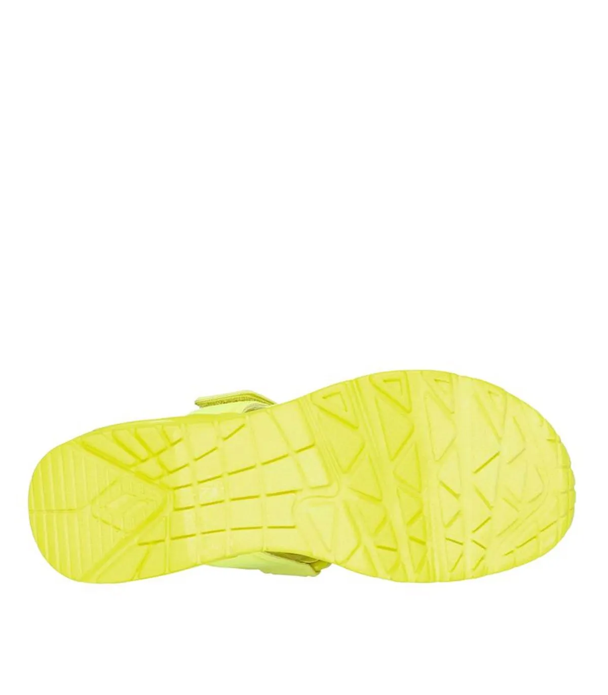 SANDALIAS CAMARA DE AIRE SKECHERS UNO  FUN STAND AMARILLO