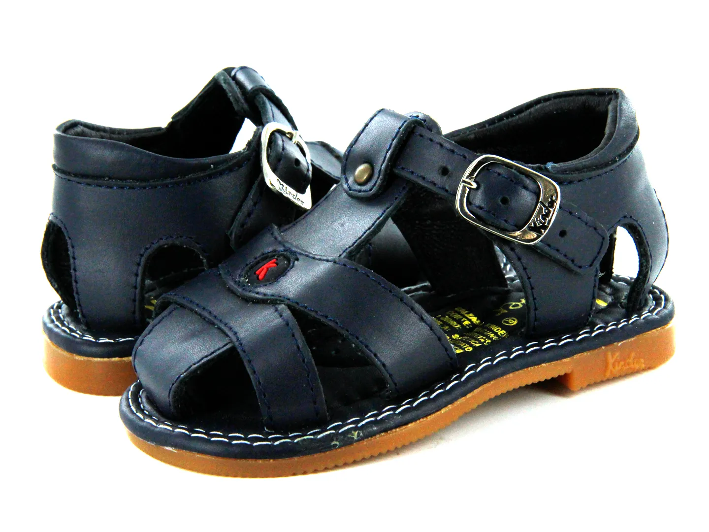 Sandalias Kinder 6969 Azul Para Niño