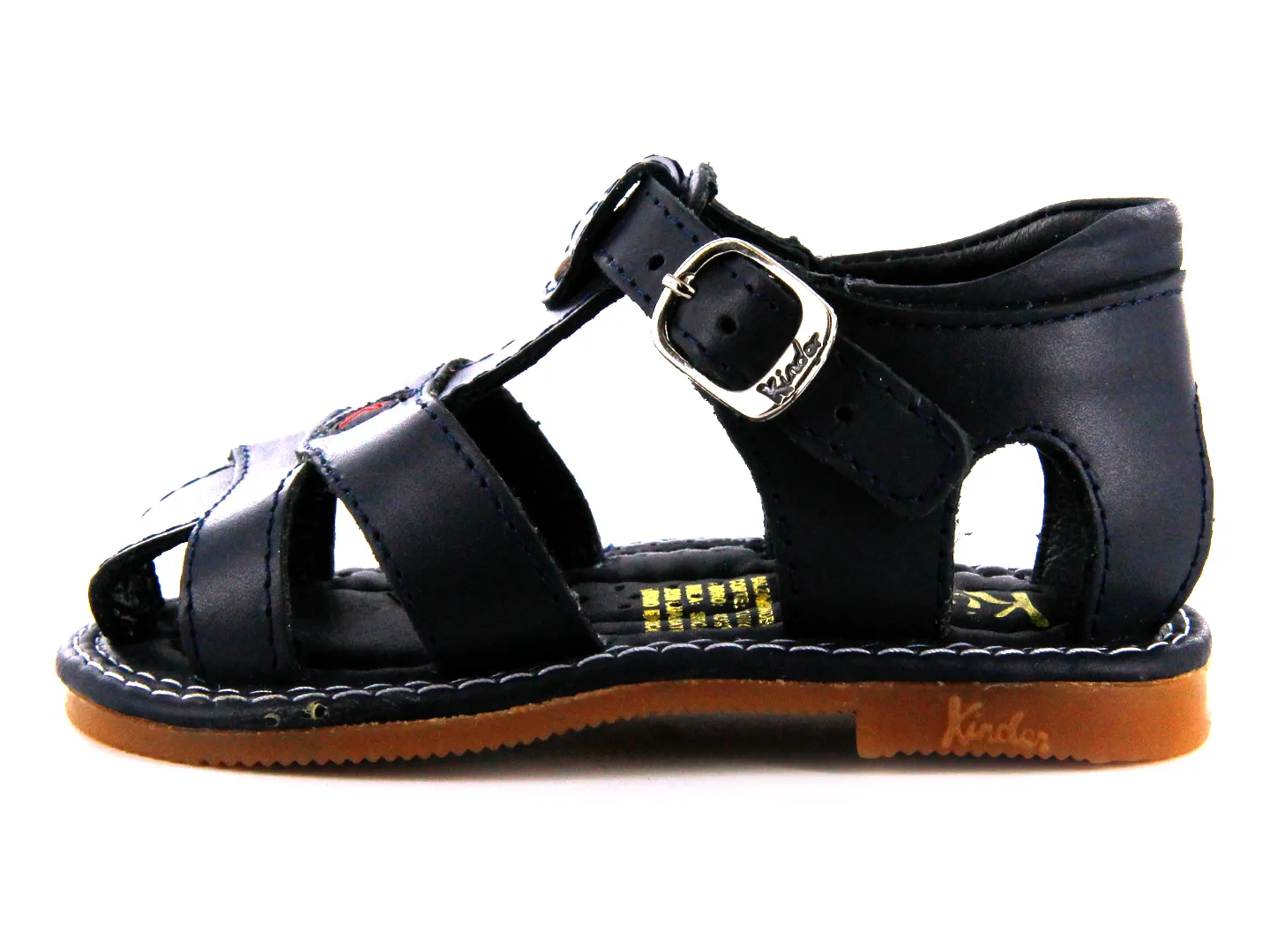 Sandalias Kinder 6969 Azul Para Niño