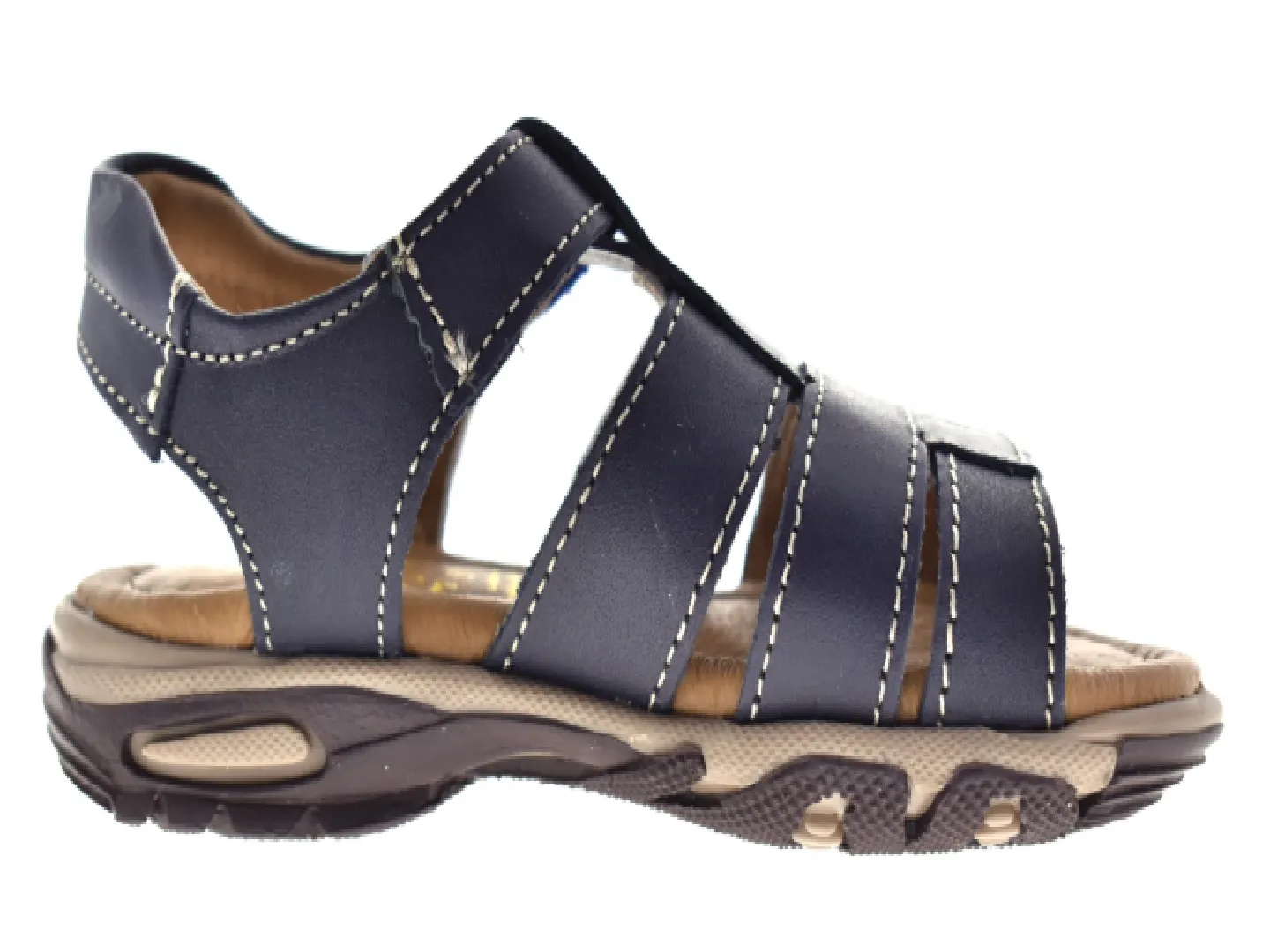 Sandalias Kinder 7405 Azul Para Niño