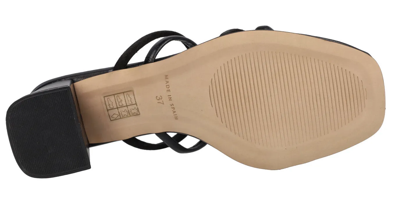 Sandalias Nolita de tiras combinadas y tacón ancho para mujer