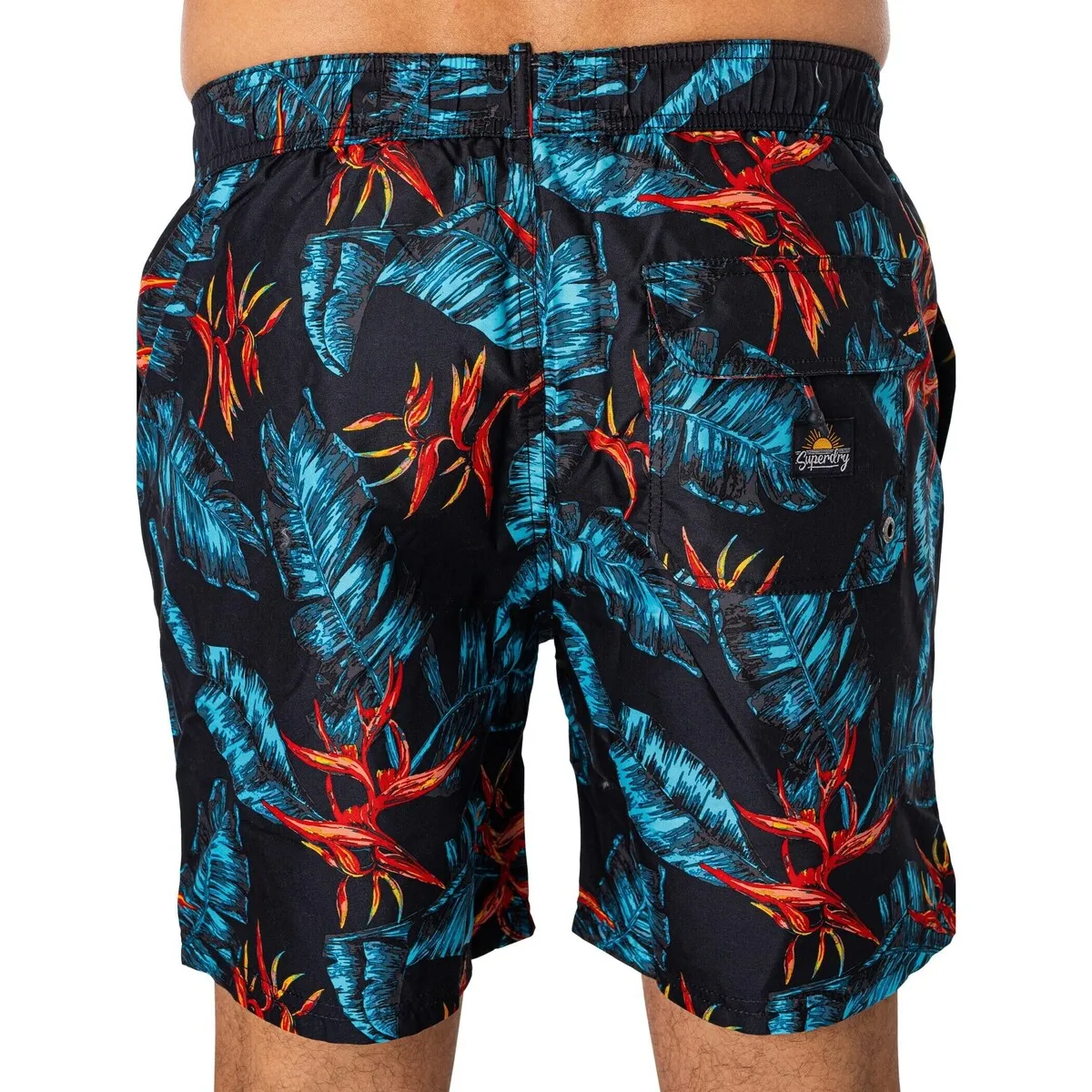 Shorts De Baño Con Estampado Hawaiano 17