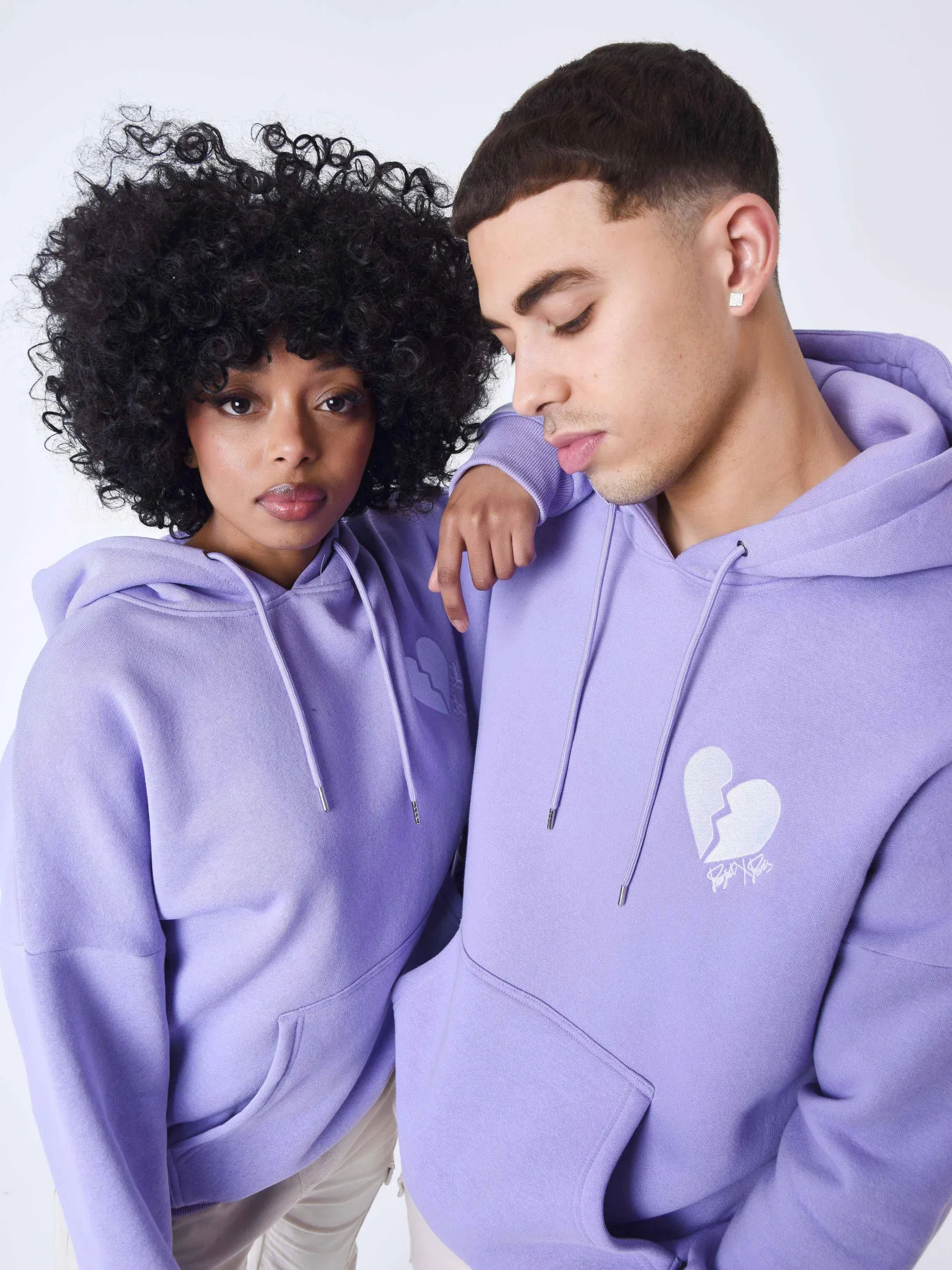 Sudadera con capucha Broken Hearted